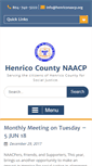 Mobile Screenshot of henriconaacp.org